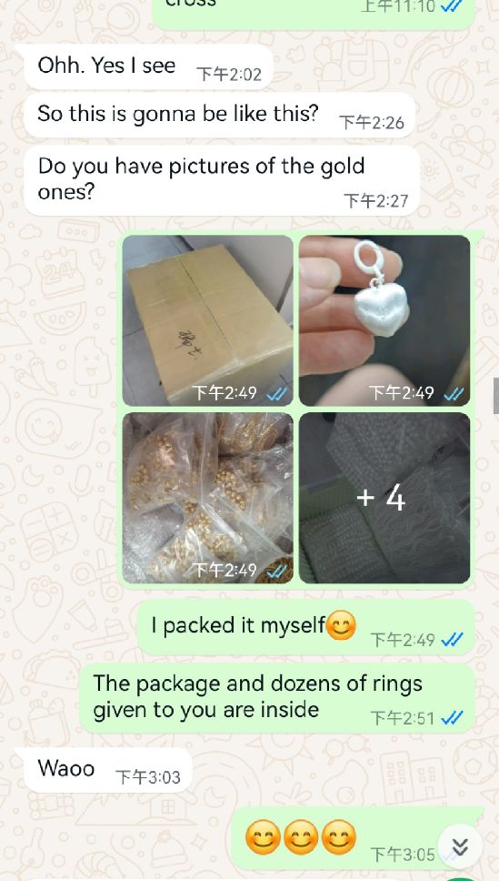 I stayed involved through packing and client confirmation.